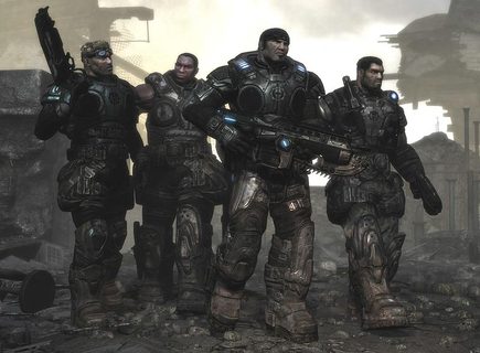 Gears Of War Marcus Dom Cogs