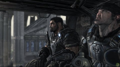 Gears Of War Marcus Dom Helicopter