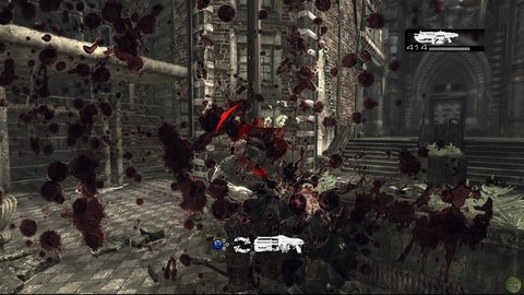Gears Of War Marcus Locust Lots Of Blood