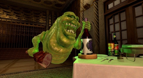 Ghostbusters Slimer Eating