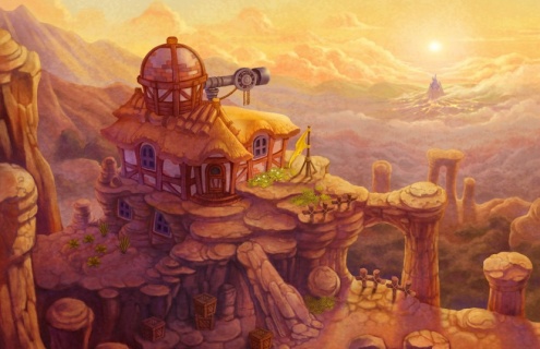 Golden Sun: Dark Dawn Cabin