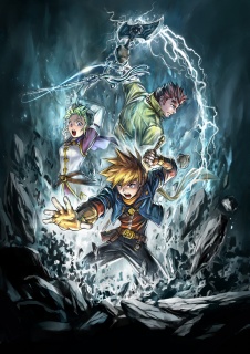 Golden Sun: Dark Dawn Promo Art