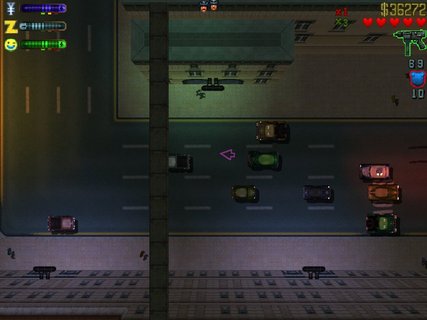 Grand Theft Auto 2 Bank Robbery Car Cop Chase