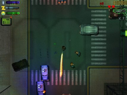 Grand Theft Auto 2 Kill Frenzy Flamethrower