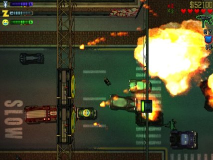 Grand Theft Auto 2 Loonies Cars Exploding Sonic Boom