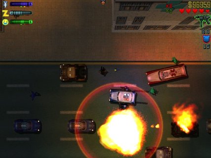 Grand Theft Auto 2 Vehicle Destruction Sonic Boom