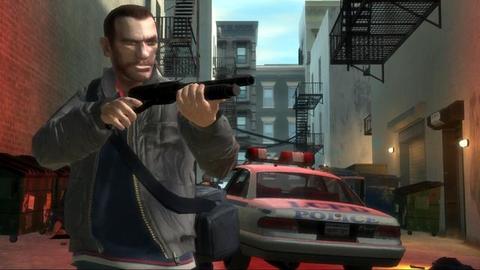 Grand Theft Auto 4 Niko Shotgun