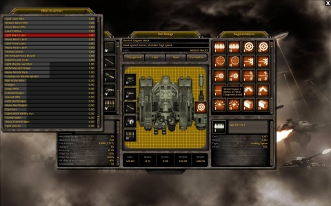 Gratuitous Tank Battles Unit Customization