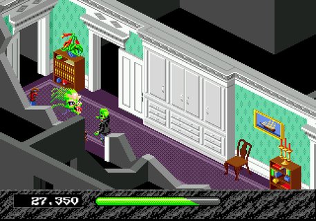 Haunting Polterguy Floating Demonic Head