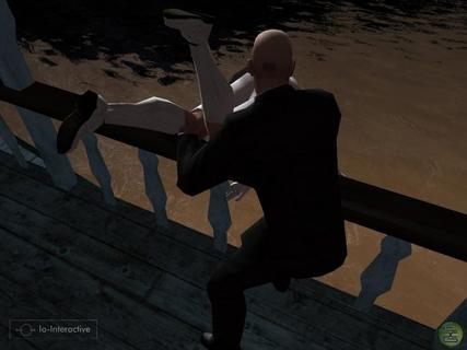 Hitman Blood Money Agent 47 Toss Overboard