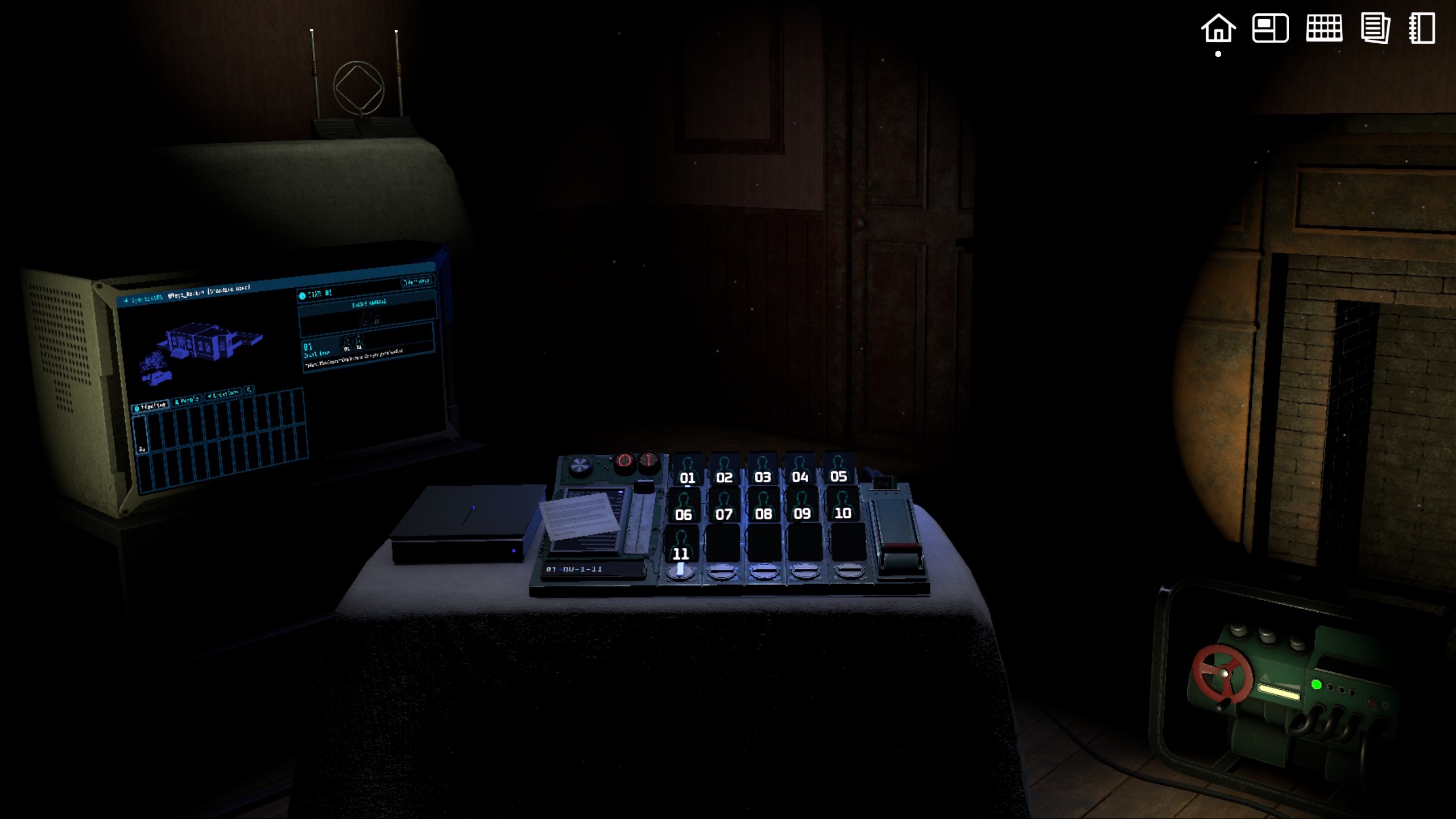 Incident At Galley House Seance Machine