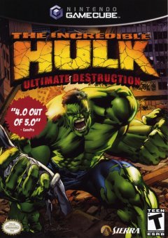 Incredible Hulk Ultimate Destruction cover Incredible Hulk Ultimate Destruction cover