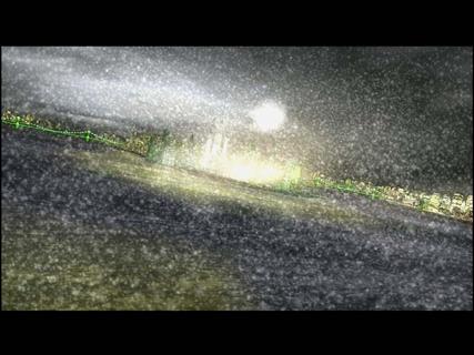 Indigo Prophecy Intro Cutscene Snow Skyline