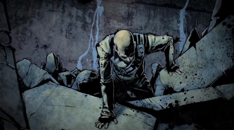 Infamous Cole Comic Book Cutscene