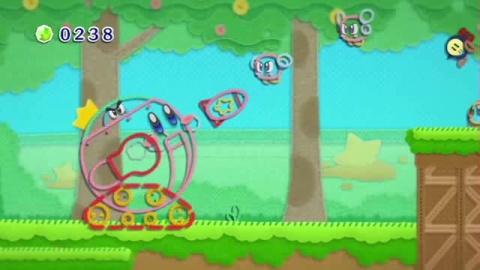 Kirby Epic Yarn Tank