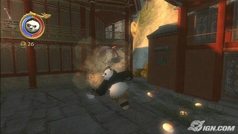 Kung Fu Panda Po Destroying Stuff