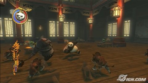 Kung Fu Panda Po Restaurant Battle