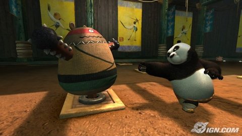 Kung Fu Panda Po Training Dummy
