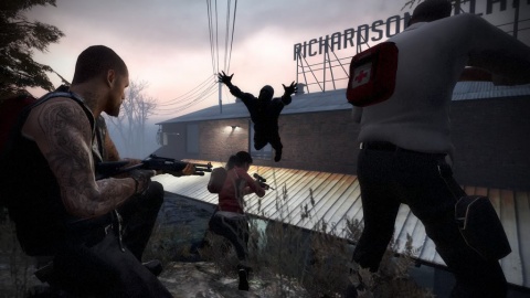 Left 4 Dead Zoey Hunter Leap