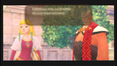 Legend of Zelda Skyward Sword Threat