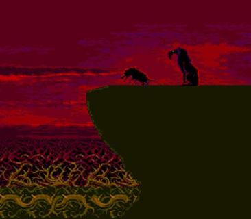 The Lion King Scar Hyena Red Sky Cutscene