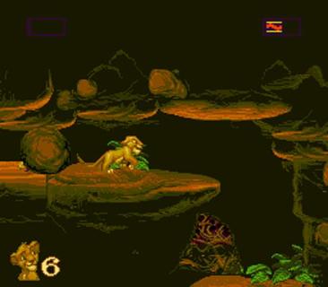 The Lion King Simba Boulder Chase