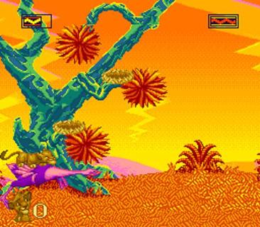 The Lion King Simba Ostrich Duck Jump