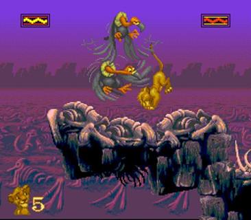 The Lion King Simba Vultures