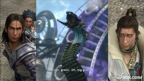 Lost Odyssey Kaim Seth Split Screen