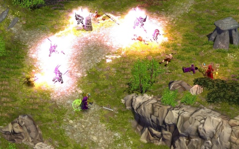 Magicka Lightning Skeletons