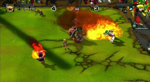 Mario Strikers Charged Bowserfire