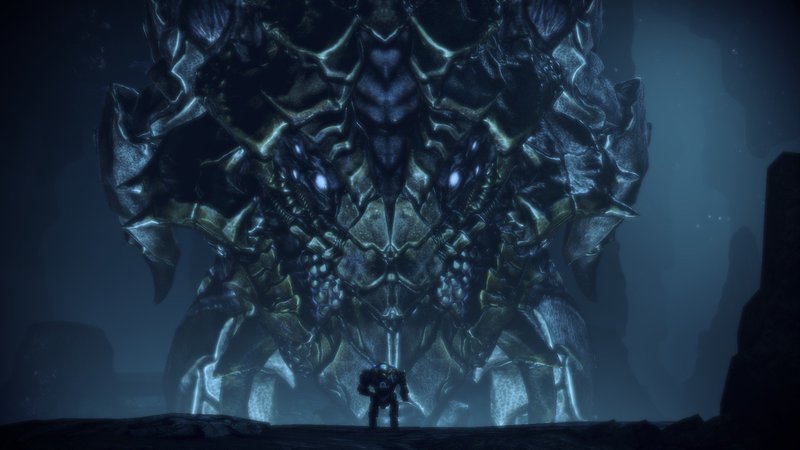 Mass Effect 3 Leviathan Shepard Mech Underwater