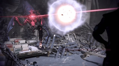 Mass Effect 3 Reaper Shuttle Little kid