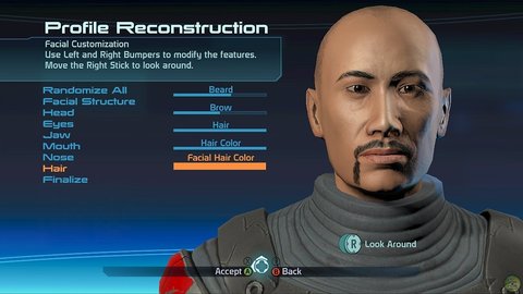 Mass Effect Character Creation