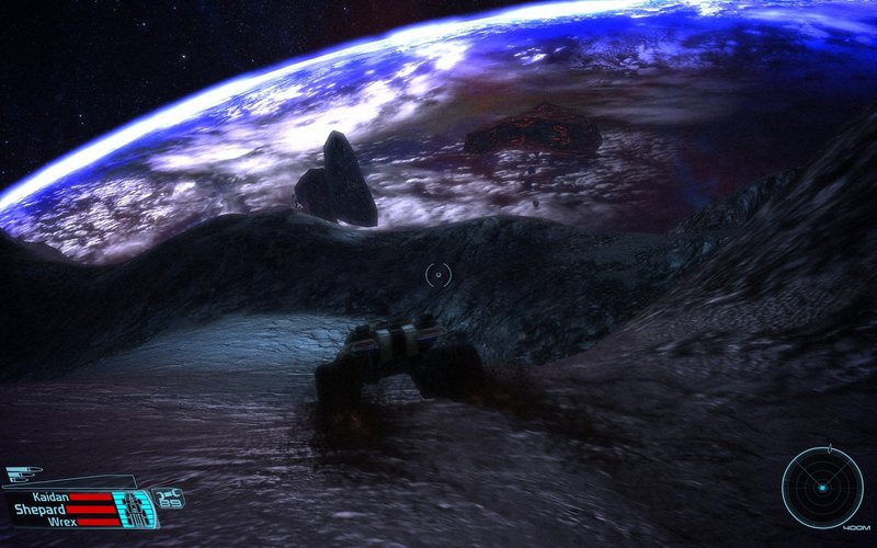 Mass Effect Bring Down Sky Mako Asteroids