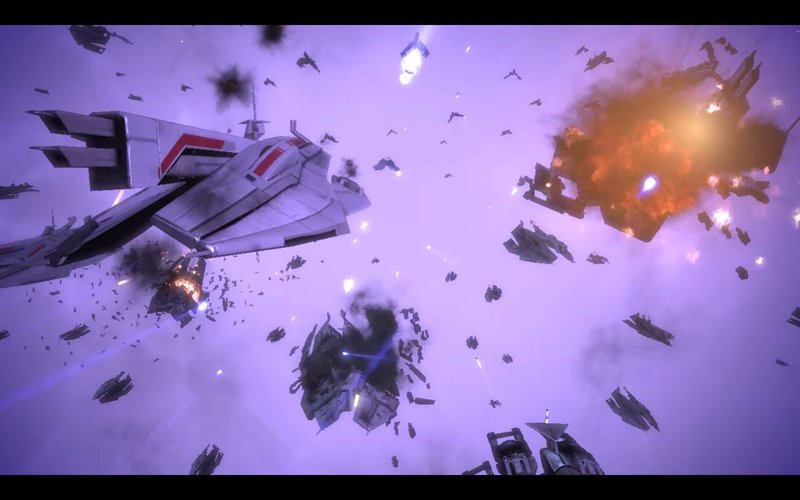 Mass Effect Citadel Battle Alliance Fleet