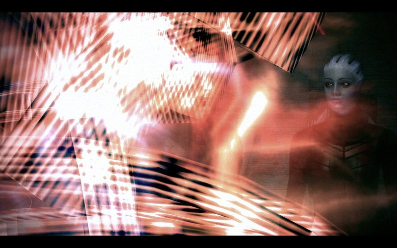 Mass Effect Liara Particle Glitch