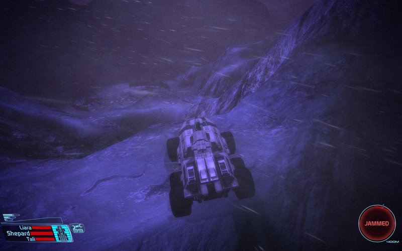 Mass Effect Mako Blizzard Mountain