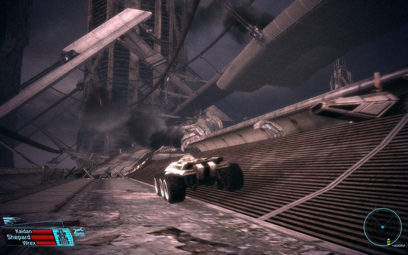 Mass Effect Mako Feros Highway