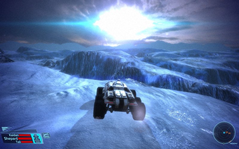 Mass Effect Mako Glacier Blue Sun