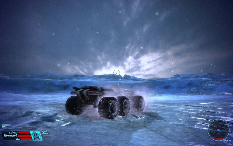 Mass Effect Mako Ice Glacier