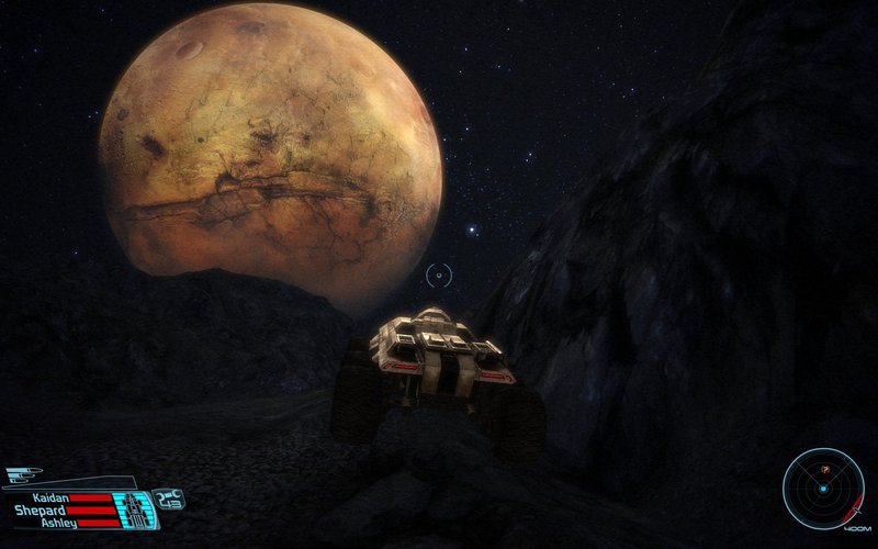 Mass Effect Mako Moon Rising