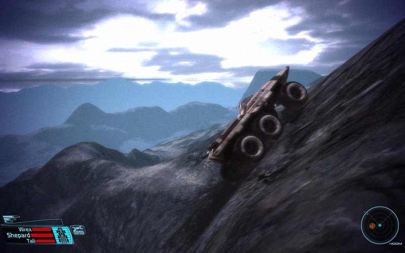 Mass Effect Mako Steep Climb
