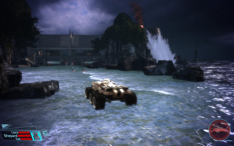 Mass Effect Mako Virmire Rocket Launch