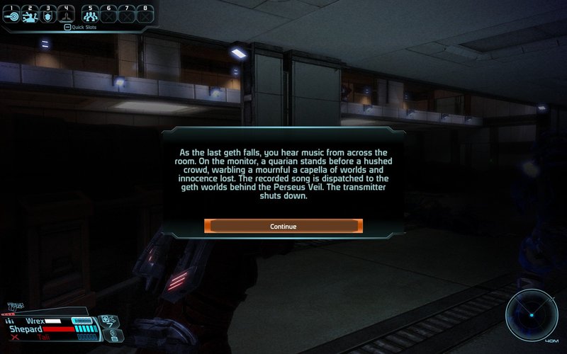 Mass Effect Mysterious Vision Perseus Veil