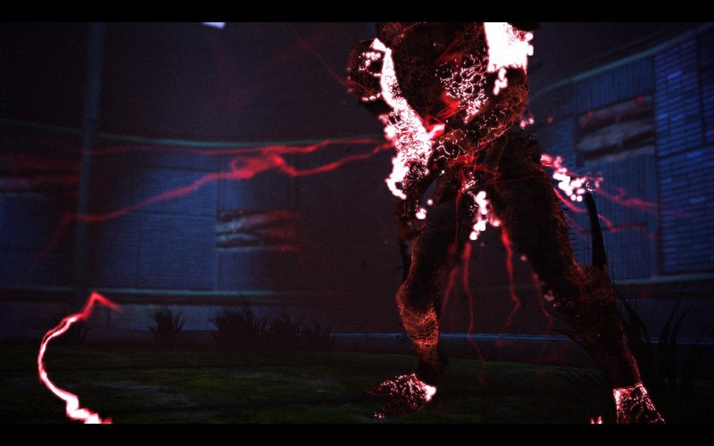 Mass Effect Saren Sovereign Standing Up