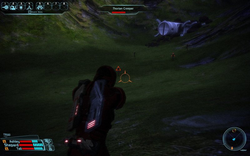 Mass Effect Shepard Cerberus Thorian Creeper