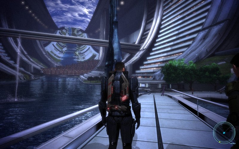 Mass Effect Shepard Citadel Arm Presidium