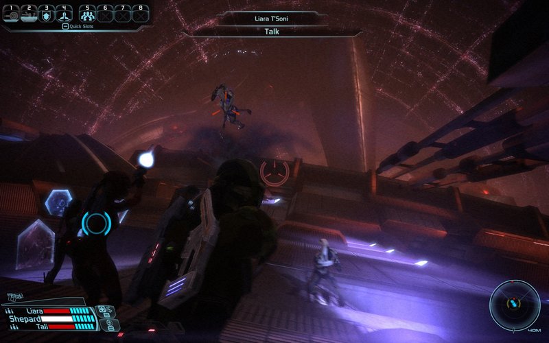 Mass Effect Shepard Citadel Tower Battle