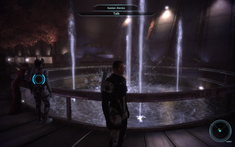 Mass Effect Shepard Citadel Tower Foutain